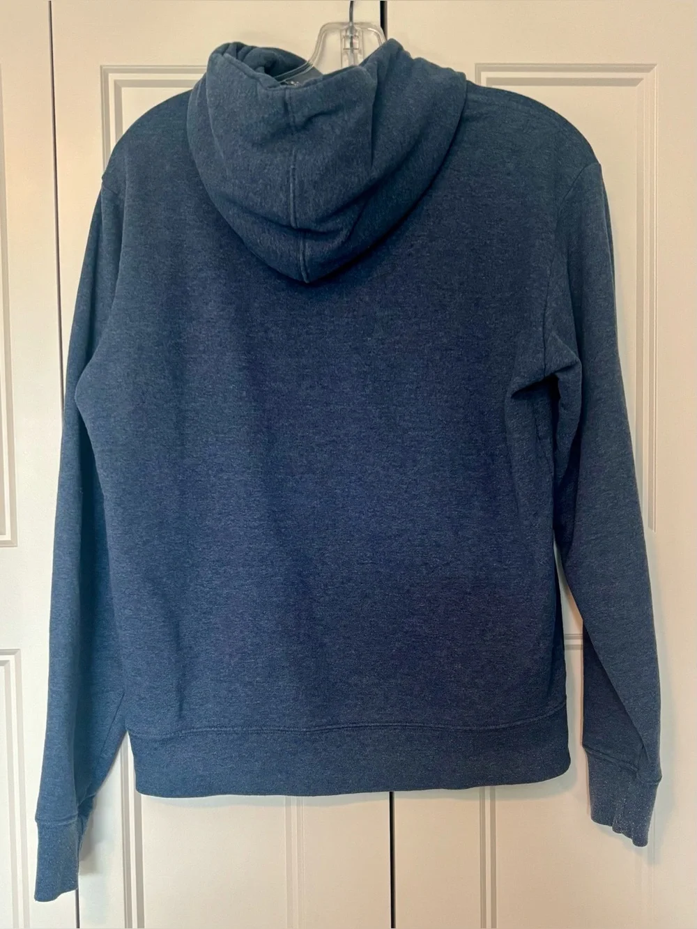 The North Face Men's Small Blue Logo Hoodie - Since 1968